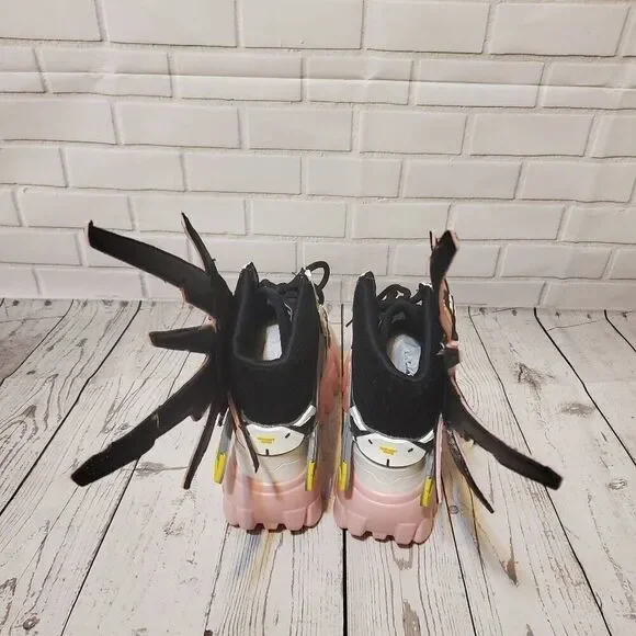 Anthony Wang Sour Sop 04 Gundam Wing Pink Sneakers US Women 8 - Picture 4 of 6